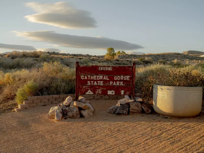 Cathedral Gorge State Park is particularly rewarding at sunrise and sunset.
