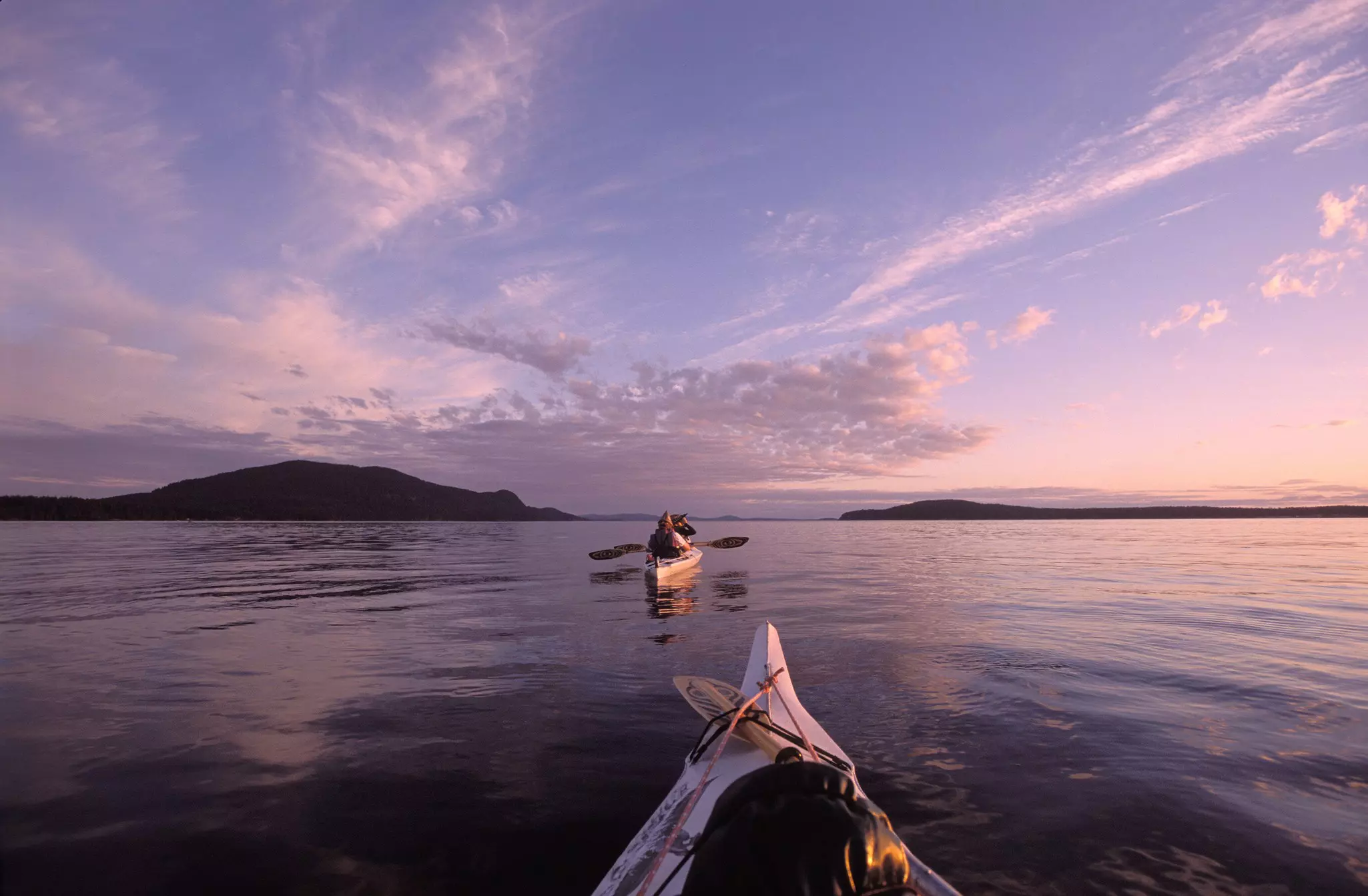 Don’t leave Orcas Island without launching a kayak into the sheltered waters of Puget Sound © Getty Images / iStockphoto