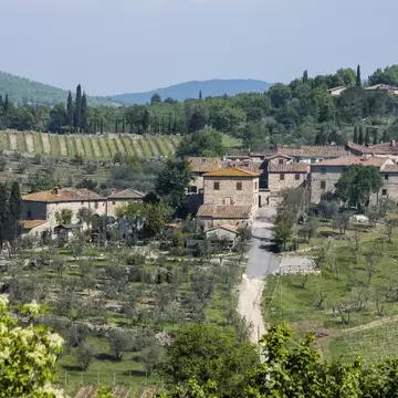Winery Castello di Ama, Chianti region, Tuscany, Italy