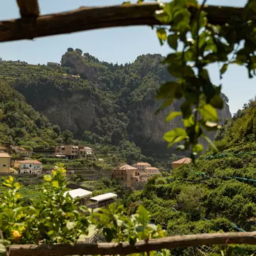 Views from a lemon grove on the Amalfi Coast. Alexis Doyle for Lonely Planet