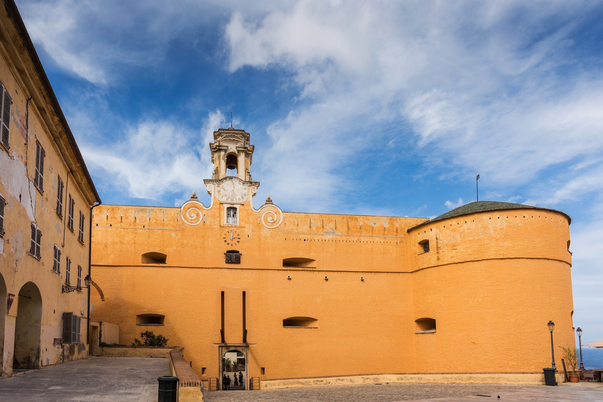 The Governors Palace in the citadel , Bastia, Corsica, France ; Shutterstock ID 2208509909;