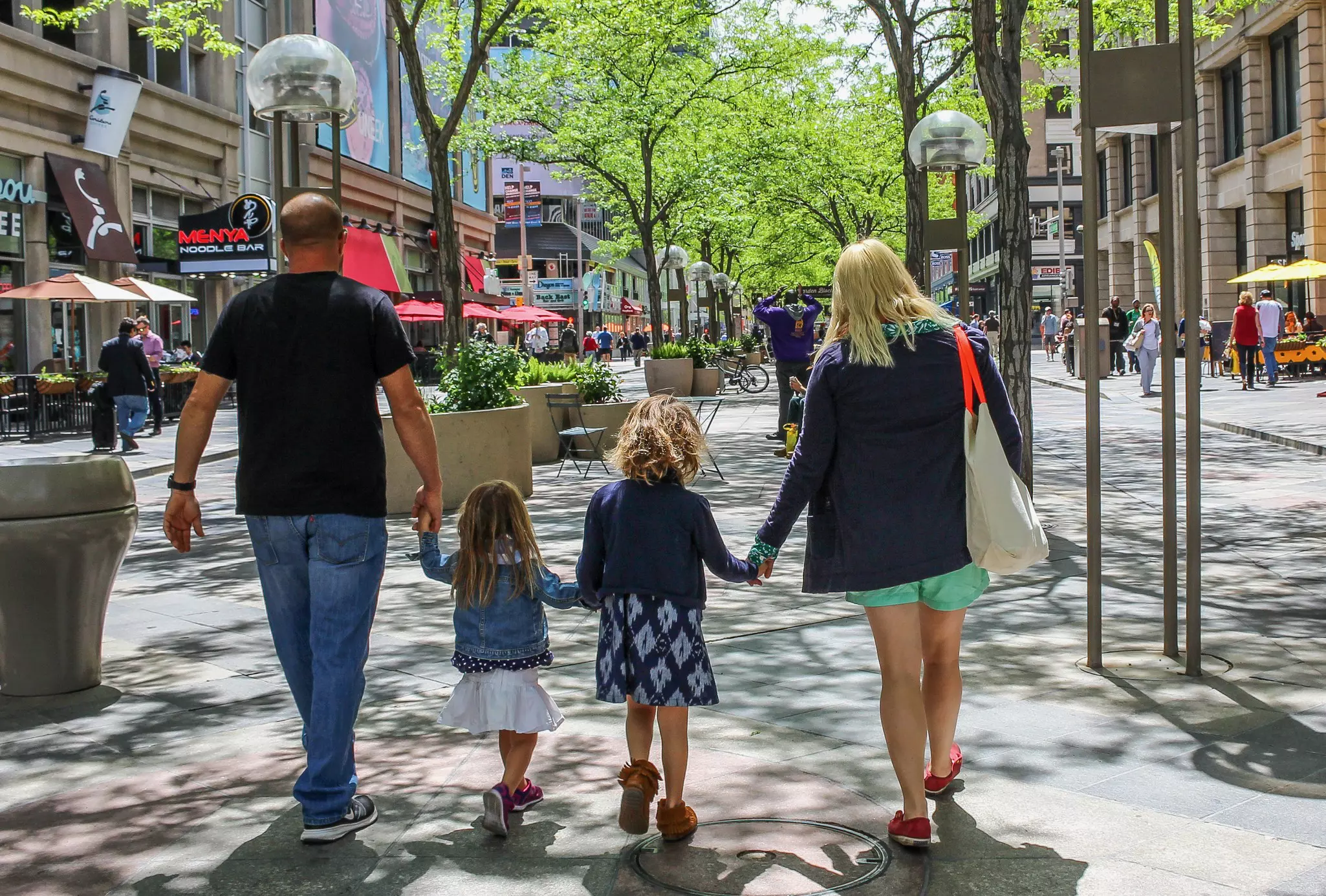 Walking is a great way to get around downtown Denver © Lisa5201 / Getty Images