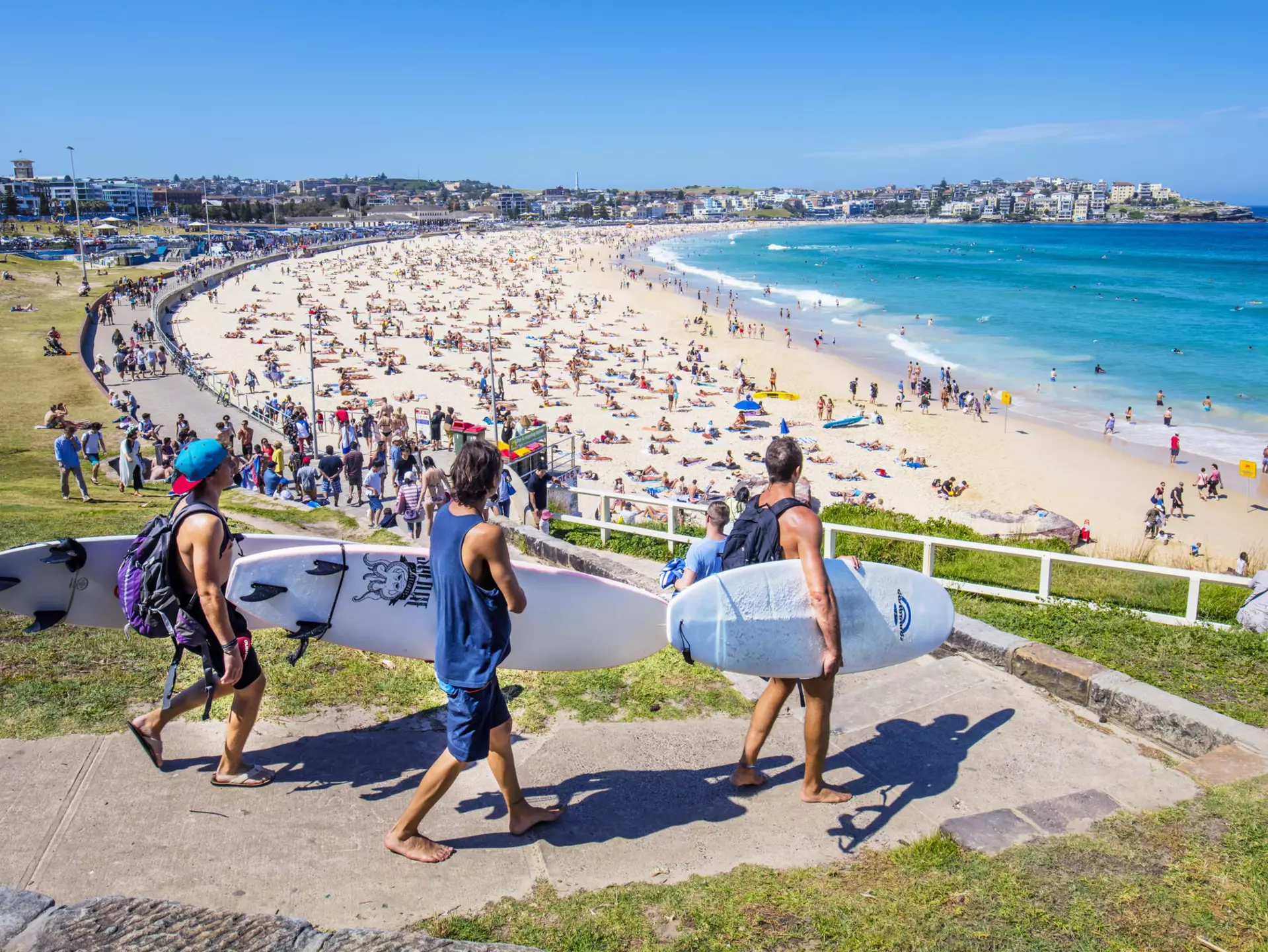 Clock off work and head to Bondi Beach to catch some waves in Sydney © xavierarnau / Getty Images