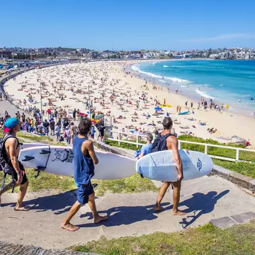 Clock off work and head to Bondi Beach to catch some waves in Sydney © xavierarnau / Getty Images