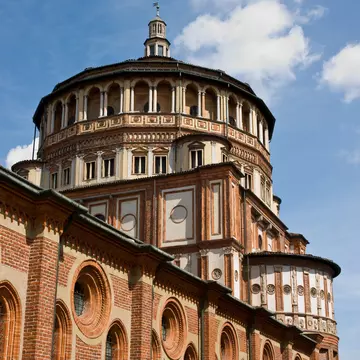 Exterior of the Santa Maria Grazie.