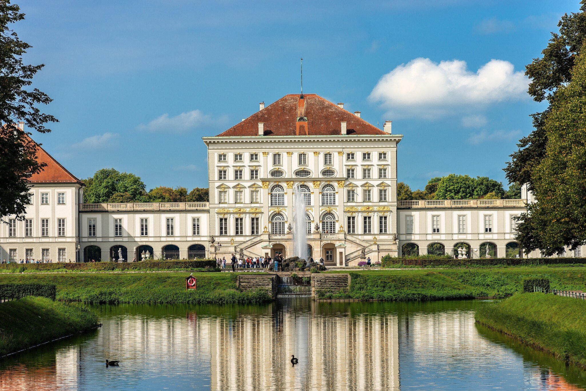 The Schloss Nymphenburg (Castle of the Nymphs) was the main summer residence of the former rulers of Bavaria, the House of Wittelsbach.