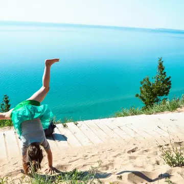 The beaches along Sleeping Bear Dunes National Lakeshore are some of the best in the northern USA © Amanda Bradford / EyeEm / Getty Images