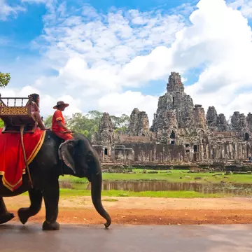 SIEM REAP, CAMBODIA - SEP 9:Visitor at the bayon on Sep 9, 2012 in Angkor. Angkor was inscribed on the UNESCO World Heritage List in 1992. is one of the four major miracle in Oriental.
114723055
wat, old, art, head, stone, relic, bayon, khmer, faces, angkor, travel, statue, lconic, unesco, famous, temple, person, smiley, scenic, buddha, carving, traffic, history, tourism, ancient, landmark, elephant, building, buddhism, heritage, religion, cambodge, monument, cambodia, sculpture, religious, pilgrimage, mysterious, archeology, monumental, meditation, siem reap, spirituality, angkor wat, architecture, stone faces, bayon temple