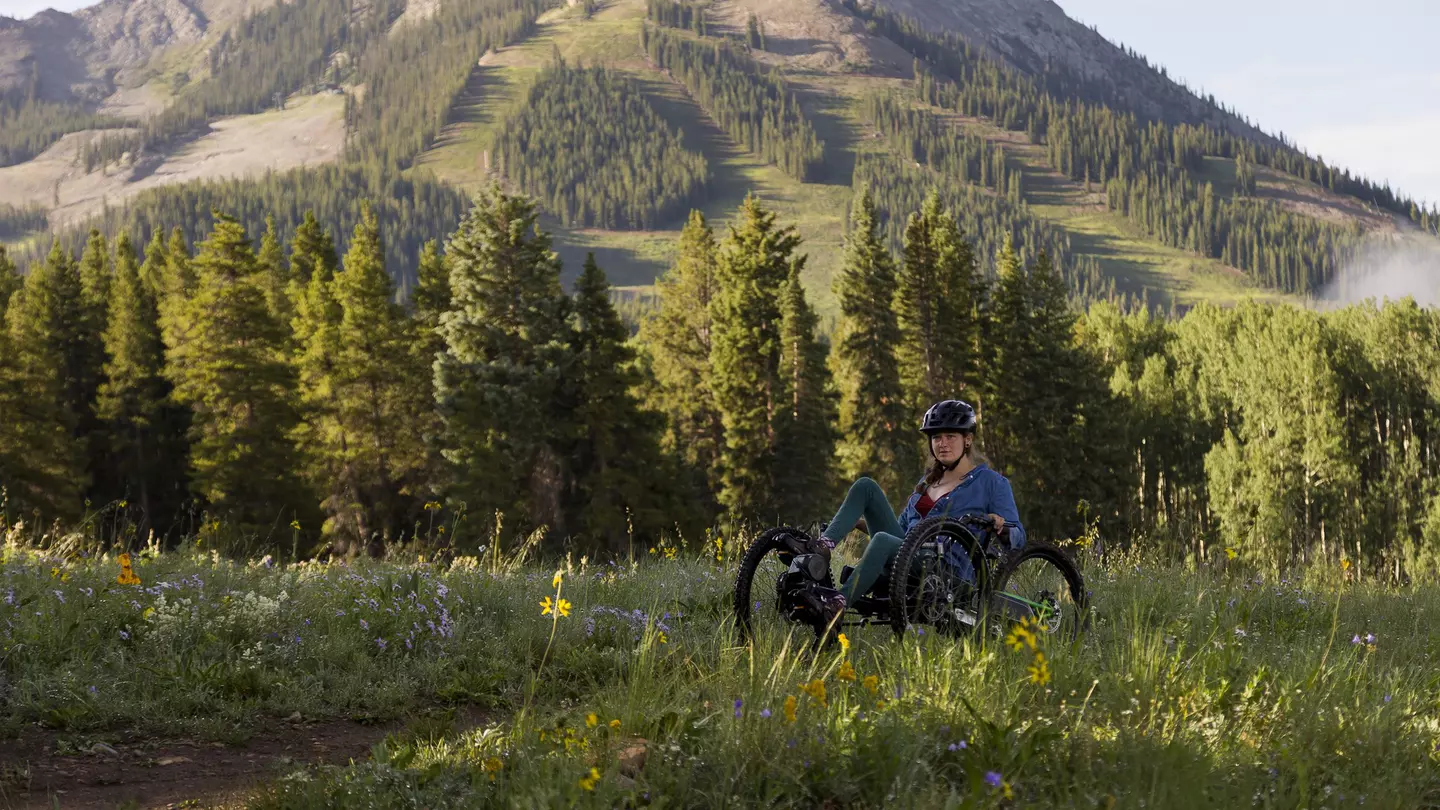 Tri-bike wheelchairs can help people explore US national parks © Nathan Bilow / Getty Images