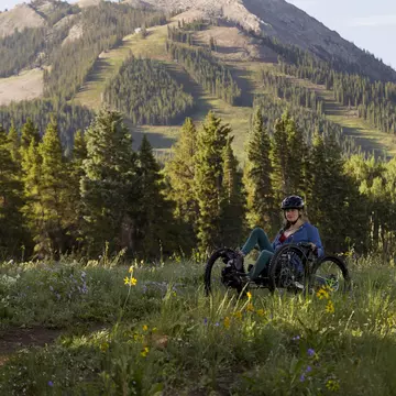 Tri-bike wheelchairs can help people explore US national parks © Nathan Bilow / Getty Images