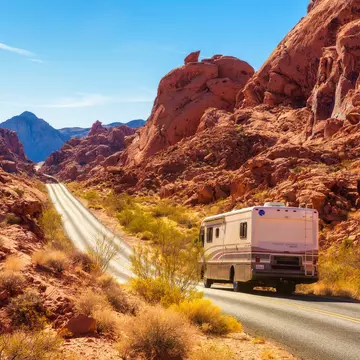 The scenic highways of the Southwestern USA were made for road trips. Nick Fox/Shutterstock