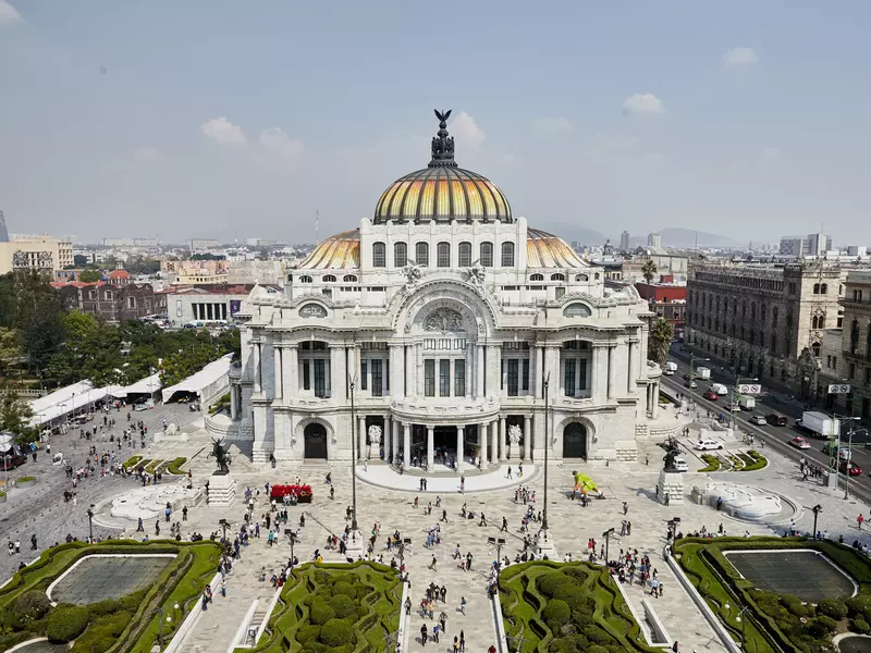 The Palacio de Bellas Artes in Mexico City is free on Sundays ©Leila Ashtari/Lonely Planet
