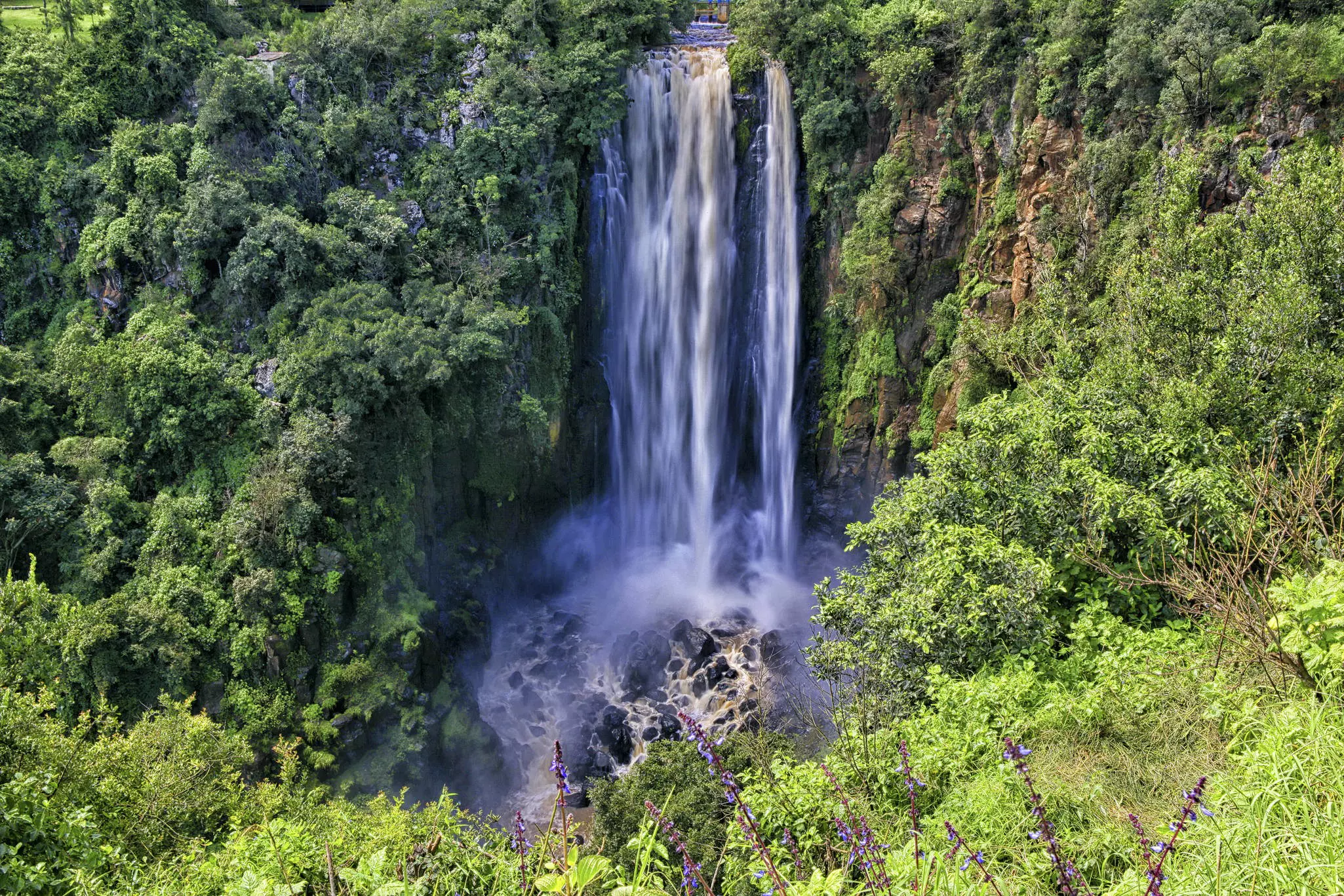 Thomson's Falls is just one of the delights found inside Aberdare National Park © Westend61/Getty Images