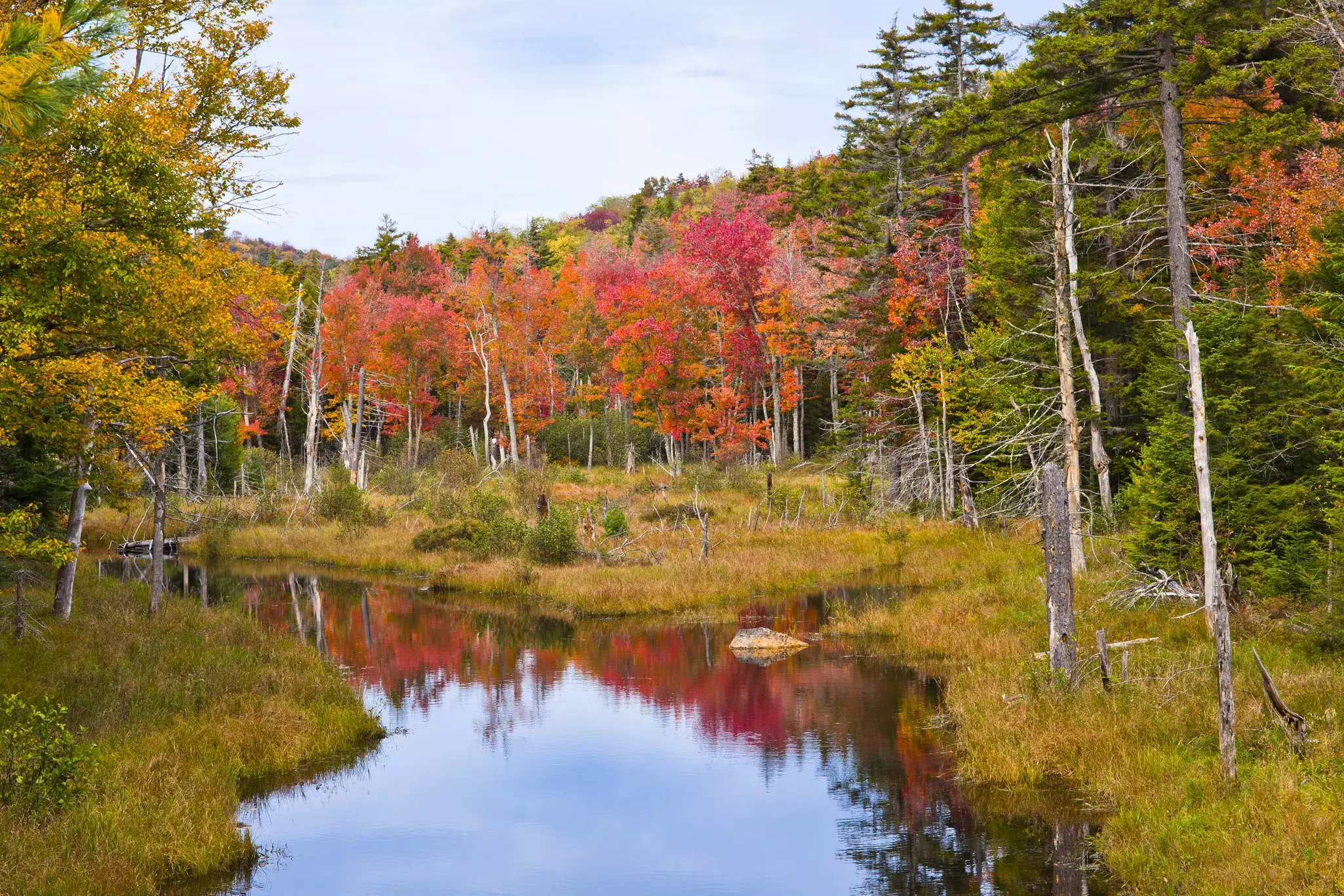 Autumn is peak season for hiking trails in the Adirondacks © Thomas Roche / Getty Images