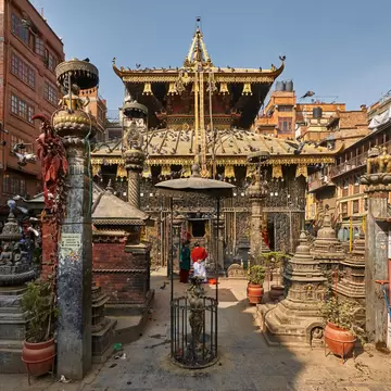 KATHMANDU/NEPAL - NOVEMBER 25, 2016: Seto Machhendranath Temple in Kathmandu.; Shutterstock ID 611614163;