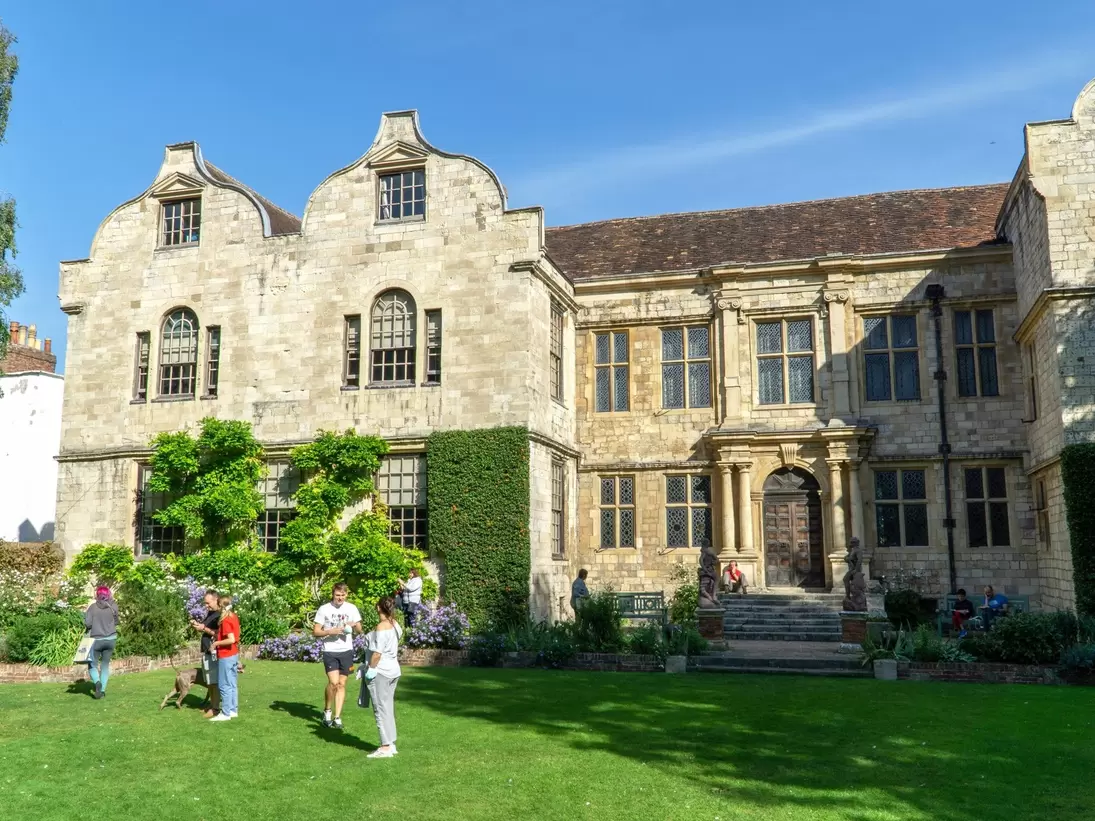 York, UK - September 26 2021: The Treasurer's House and gardens in York; Shutterstock ID 2072382956; your: Bridget Brown; gl: 65050; netsuite: Online Editorial; full: POI Image Update