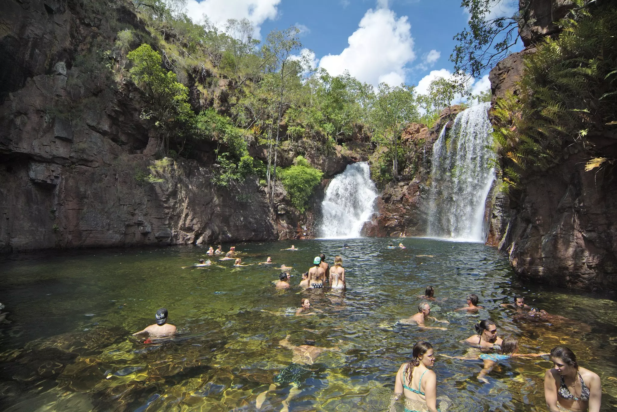 Between jobs you could find yourself swimming in a watering hole at Litchfield National Park in the Northern Territory © fritz16 / Shutterstock
