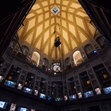 Interior view of the Museo del Cinema - International Movie Museum.
