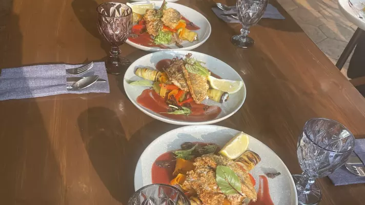 Chef Yura Sargsyan prepares a secret box dinner at Tsaghkunk Chef House.