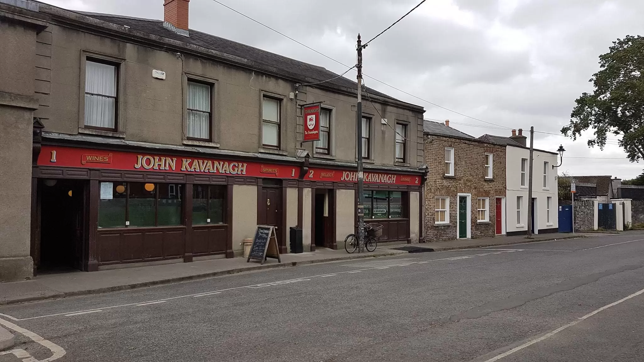 Exterior of John Kavanagh's (the Gravedigger's) pub in Glasnevin, Dublin