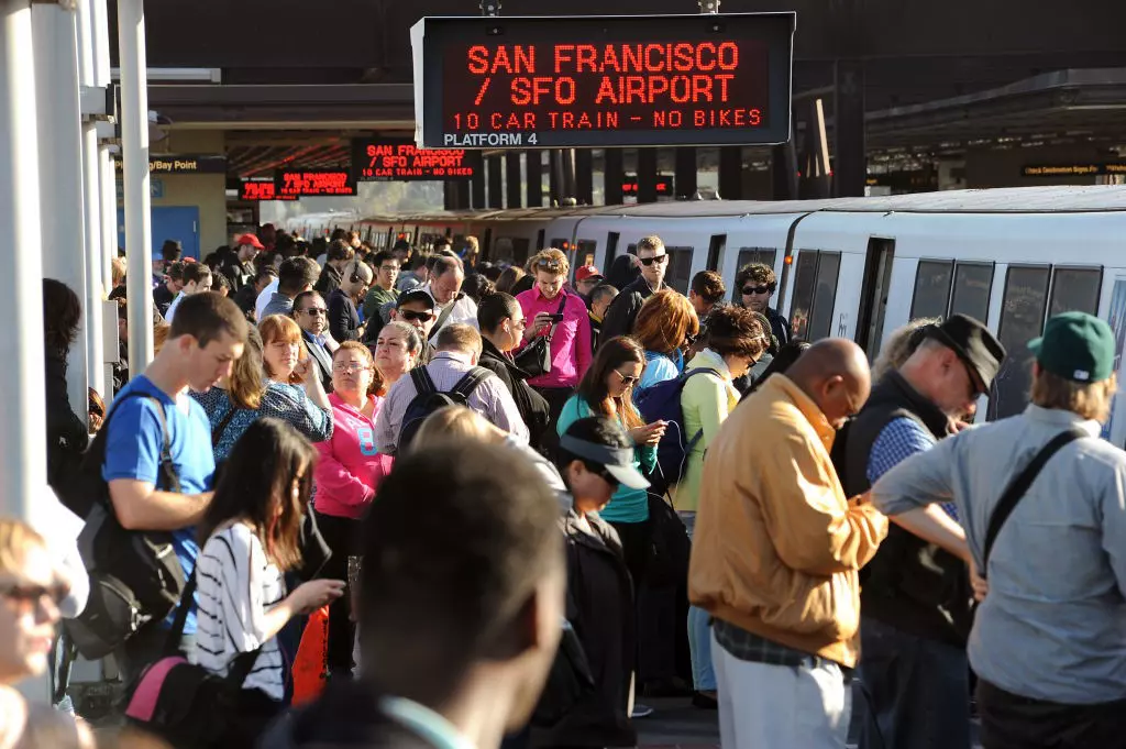 Use NextMuni for real-time departure information © Michael Short / San Francisco Chronicle / Getty Images