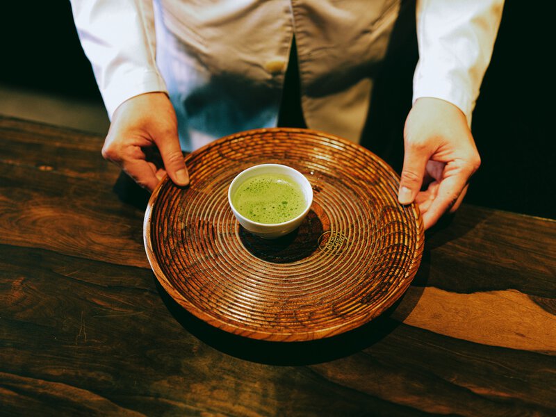 Kyoto, Japan. May 2024. 

Ippodo teahouse / tea house in Kyoto. Matcha