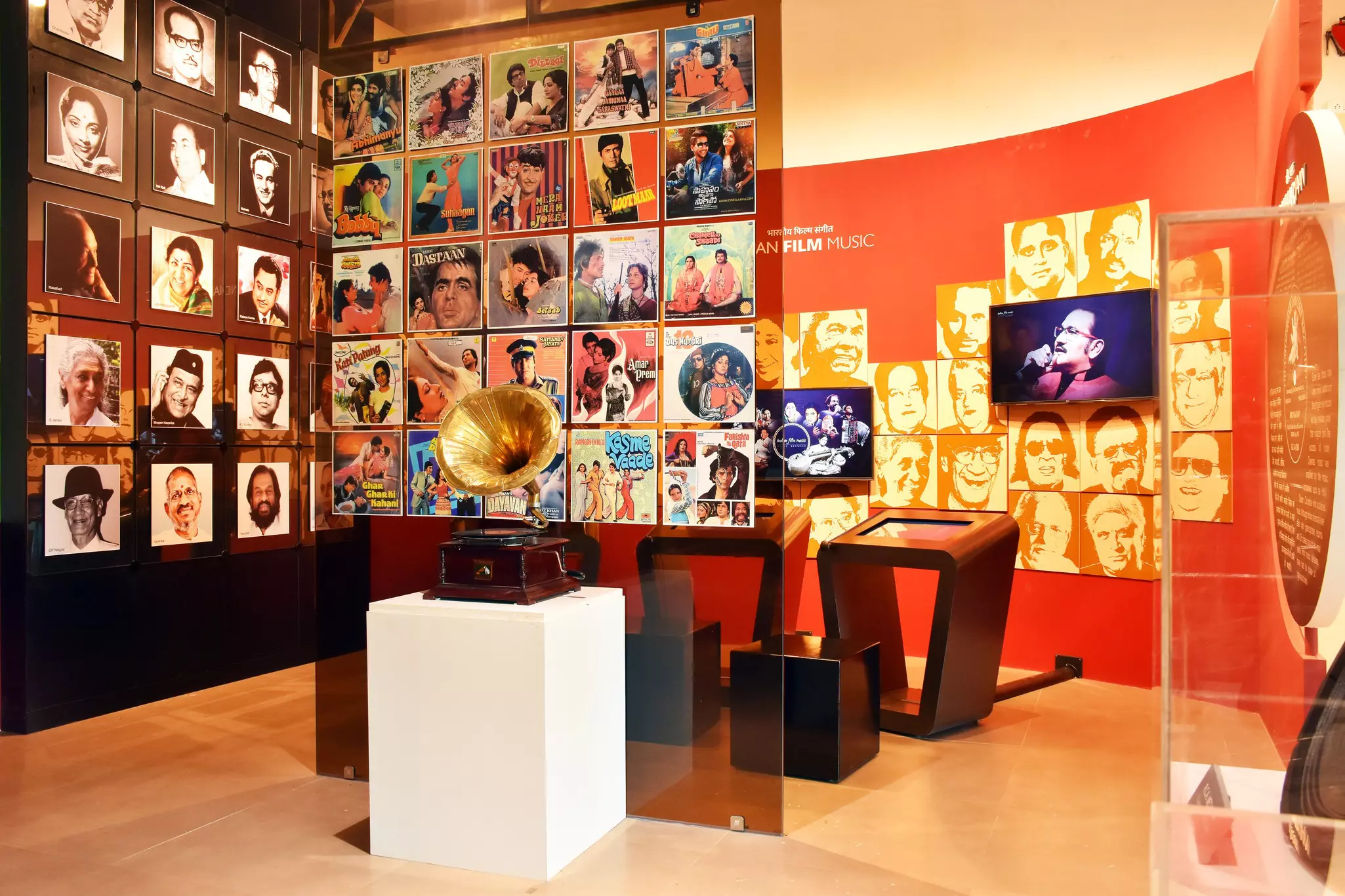 Exhibit at the National Museum of Indian Cinema, Mumbai