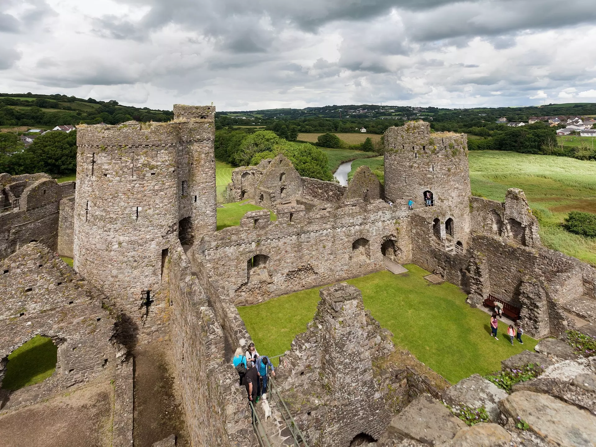 Kidwelly is one of more than 400 castles in Wales. Leighton Collins/Shutterstock