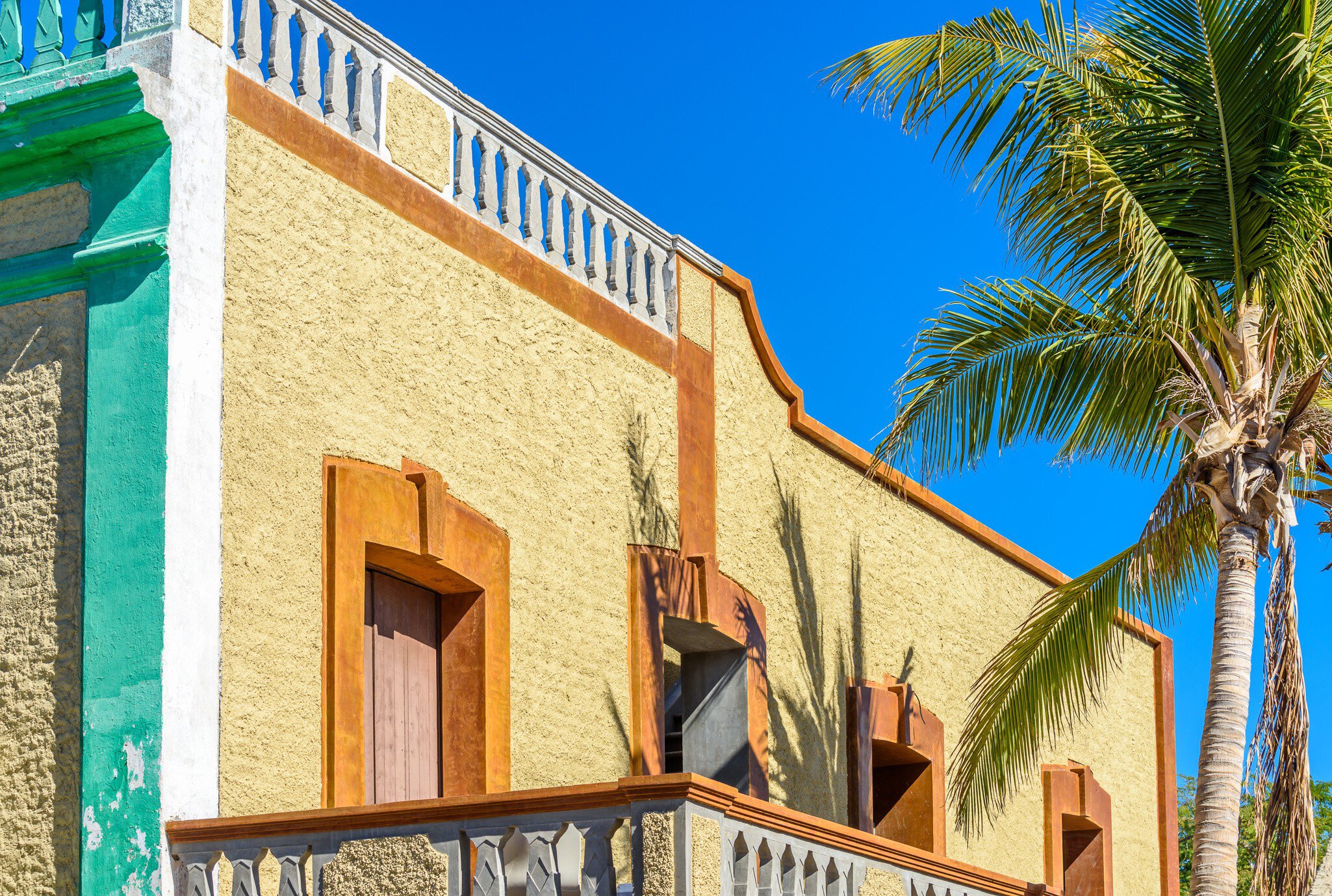 An old entrance in San Jose del Cabo, Mexico.
