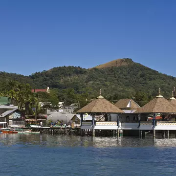 A Restaurant And Bar In Coron Town On Busuanga Island In The Calamian Group, Philippines. (Photo By: Education Images/UIG via Getty Images)
Asia, Philippines, island, ocean, sea, restaurant, bar, boat, tropical, water's, edge, bay, horizontal, Asiatic, eastern, citizens, Philippine, individuals, islands, peoples, oceanic, persons, oceans, seas, boats, seascape, seascapes, Philippine, Islands, digital, capture, Pacific, ocean, South, Pacific, fishing, village, Island, life, Coron, Bay, Busuanga, Islands, Busuanga, Island, group, small, boat, tourist, destination, tropical, vacation, port, town, tourist, town, Busuanga, Busuanga, Island, Coron, Town, Calamian, Group, Filipino, outrigger, rural, life