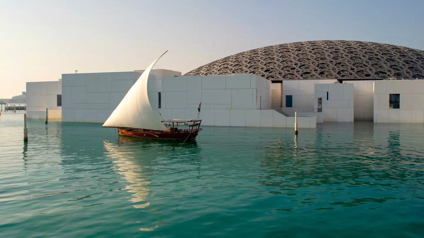 Louvre museum in Abu Dhabi