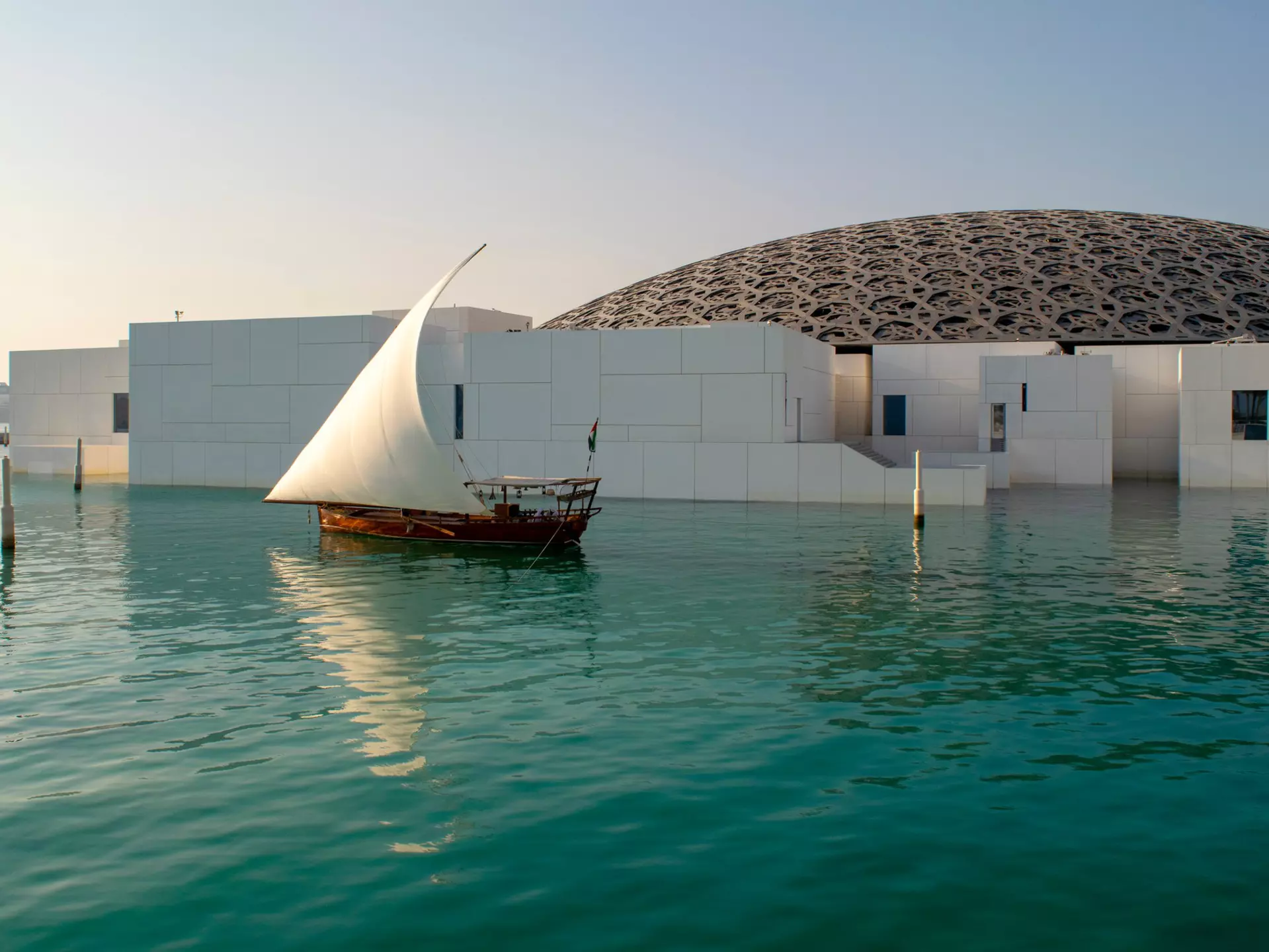 Louvre museum in Abu Dhabi