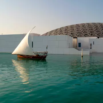 Louvre museum in Abu Dhabi
