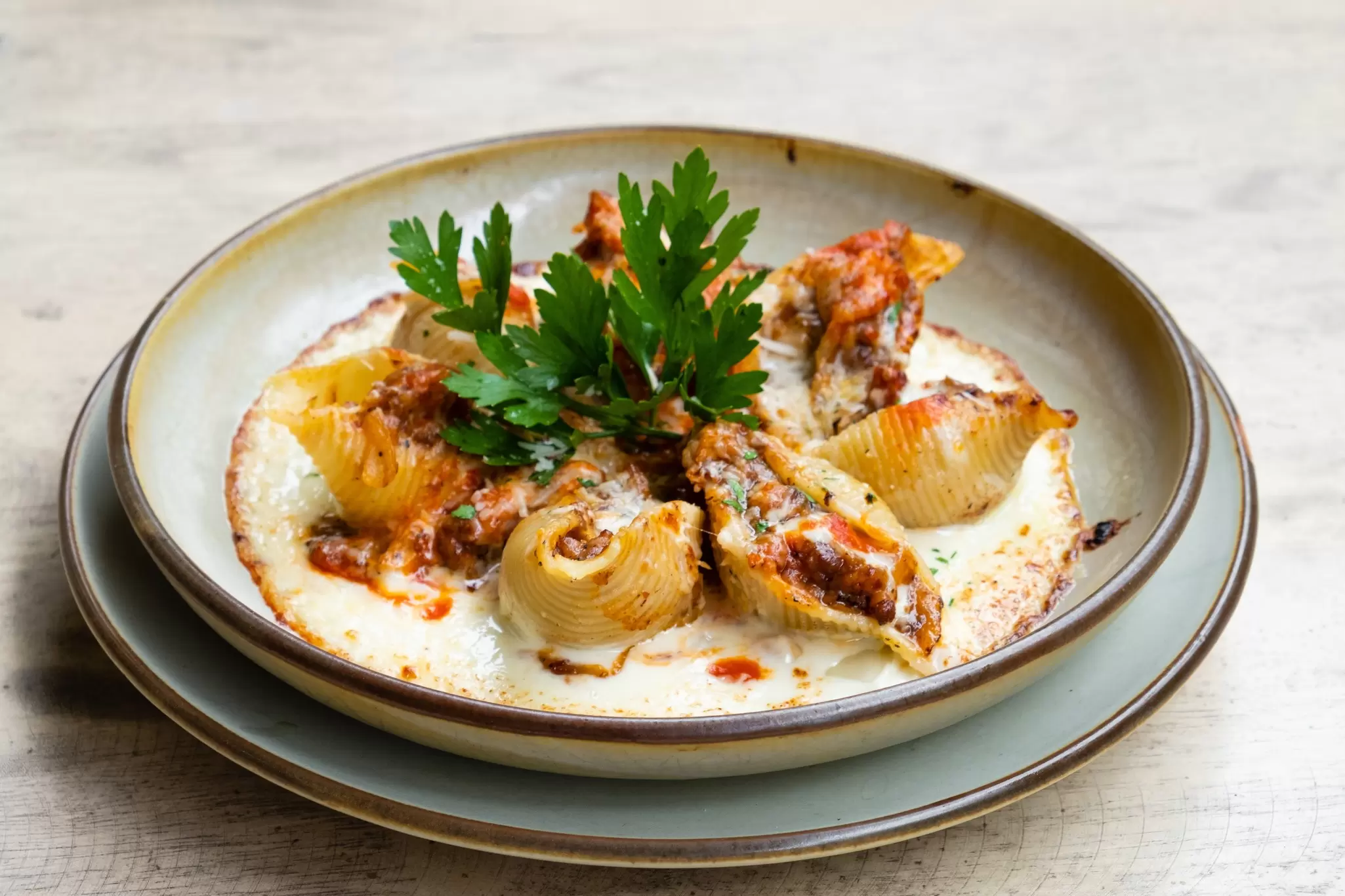 Everyone's favourite shape (right!?), the conchiglioni hails from Sorrento. matteo fabbian / Shutterstock