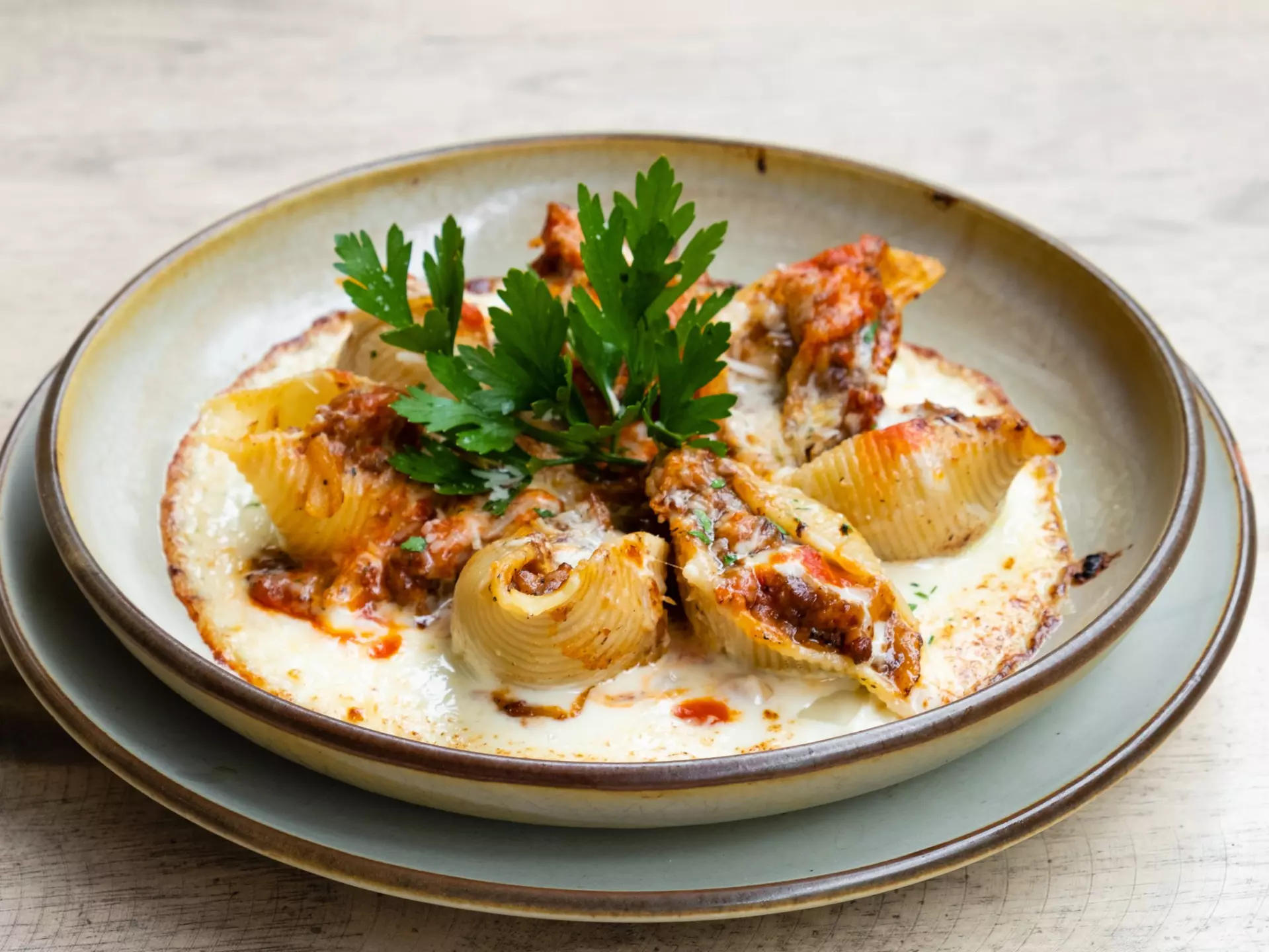 Everyone's favourite shape (right!?), the conchiglioni hails from Sorrento. matteo fabbian / Shutterstock