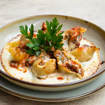 Everyone's favourite shape (right!?), the conchiglioni hails from Sorrento. matteo fabbian / Shutterstock