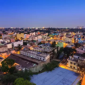 Bangalore City skyline, India