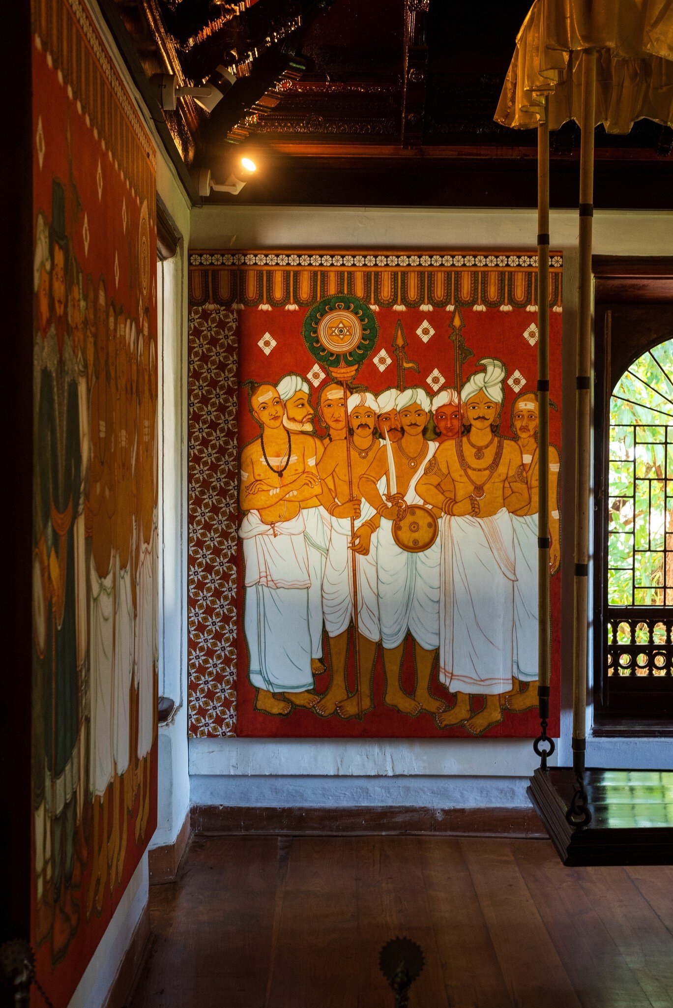 Interior of Mattancherry Palace, Kochi. Kerala, India.