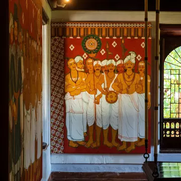 Interior of Mattancherry Palace, Kochi. Kerala, India.