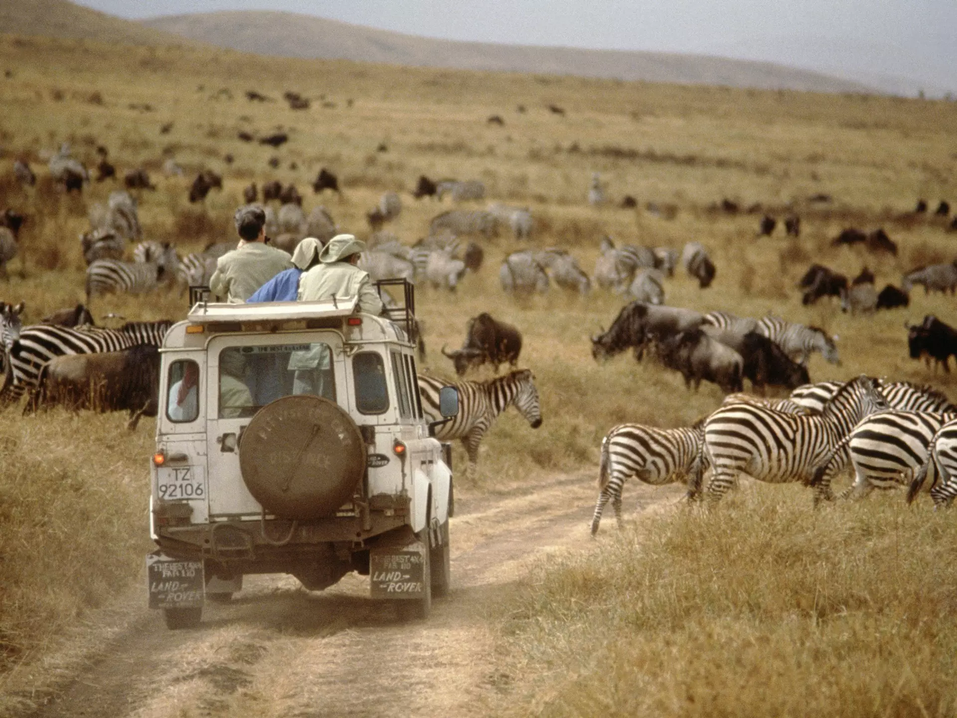 Abundant public transport makes it easy to explore the diverse landscapes and cultures of Tanzania © Mitch Diamond / Getty Images