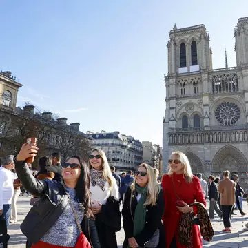 Notre Dame is preparing to officially resume services on December 8, 2024. Chesnot/Getty Images