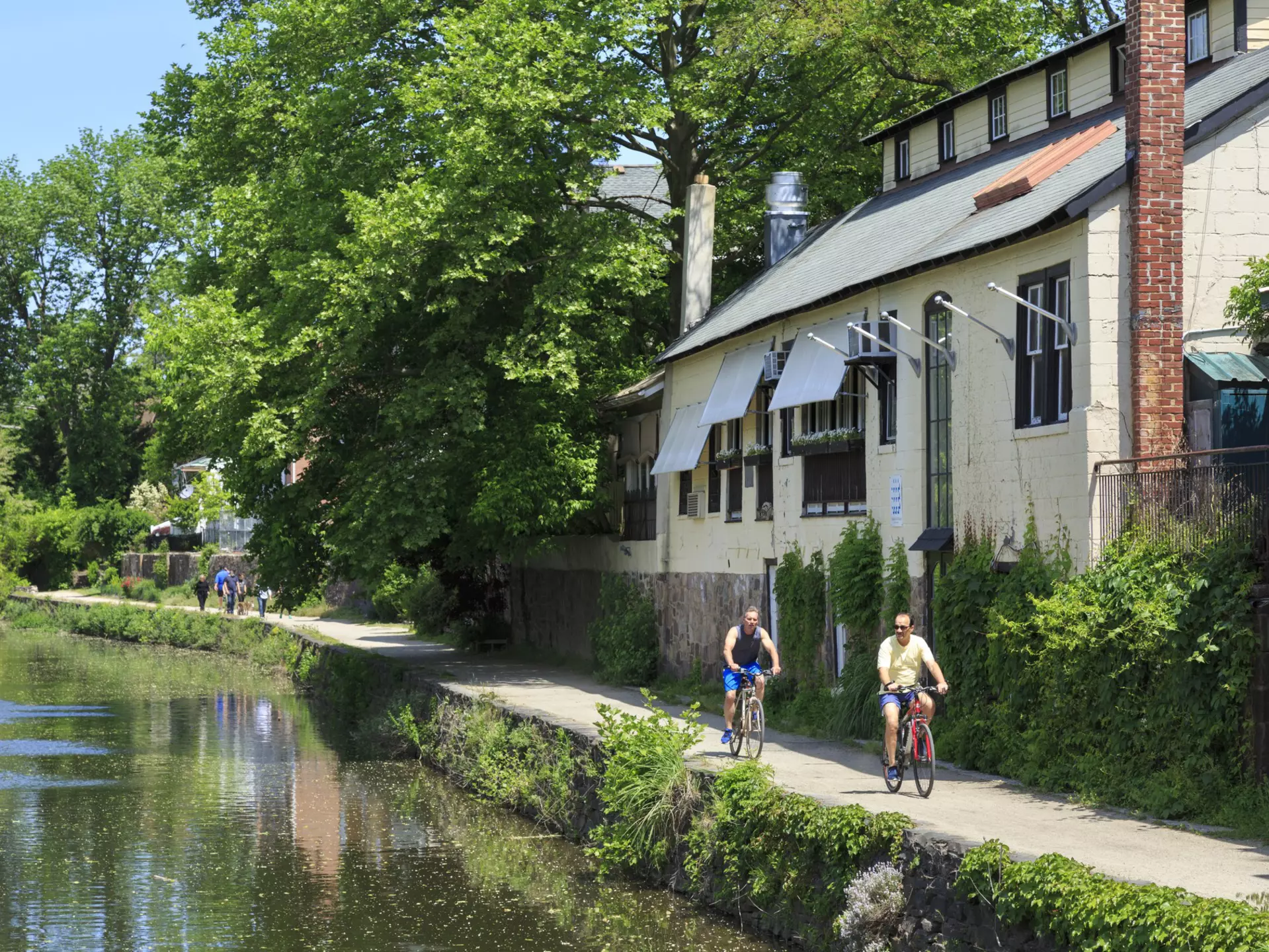 Delaware and Raritan State Canal Park, near Lambertville, New Jersey