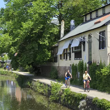 Delaware and Raritan State Canal Park, near Lambertville, New Jersey