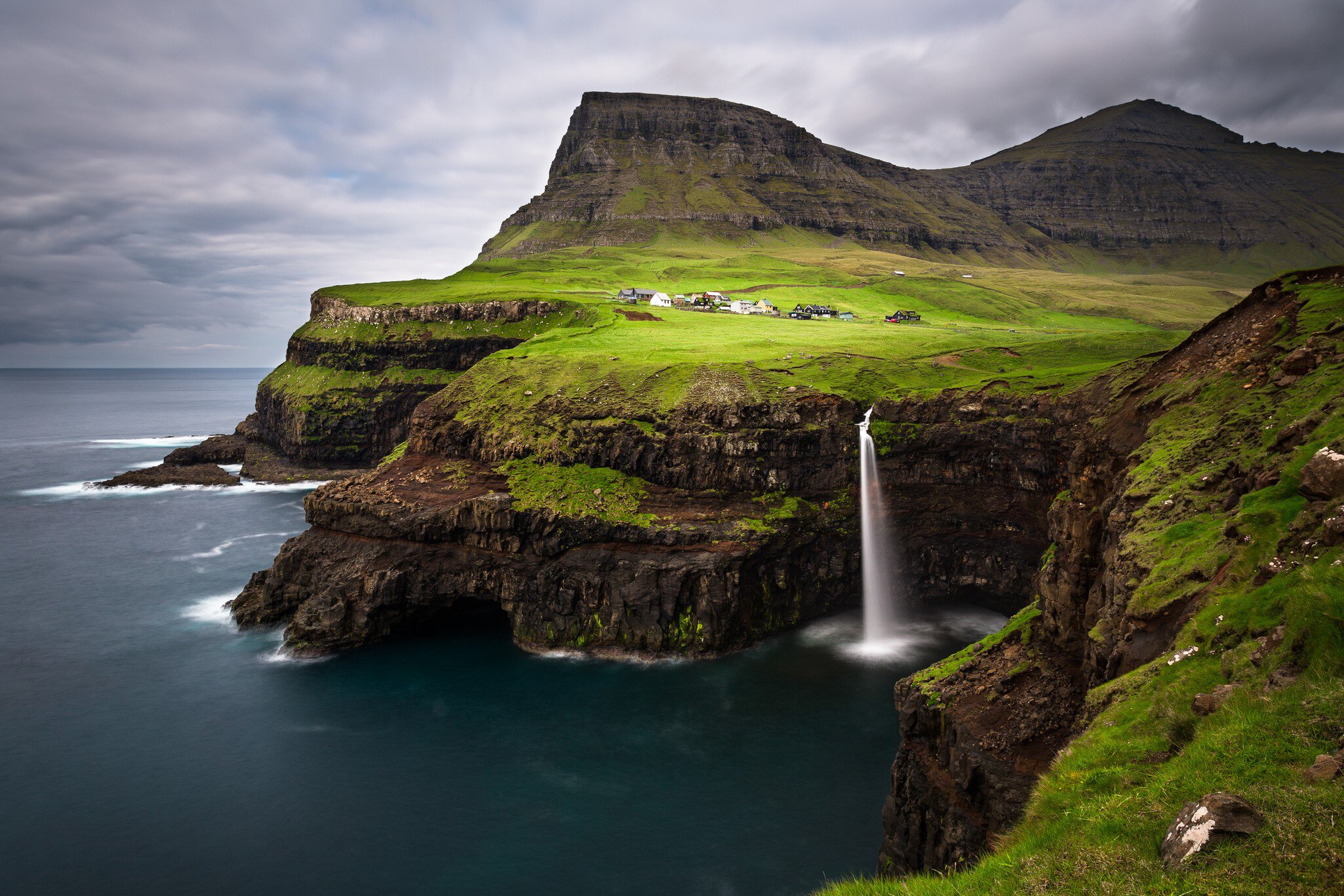 Gjogv Eysturoy Faroe Islands