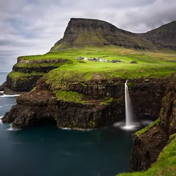 Gjogv Eysturoy Faroe Islands