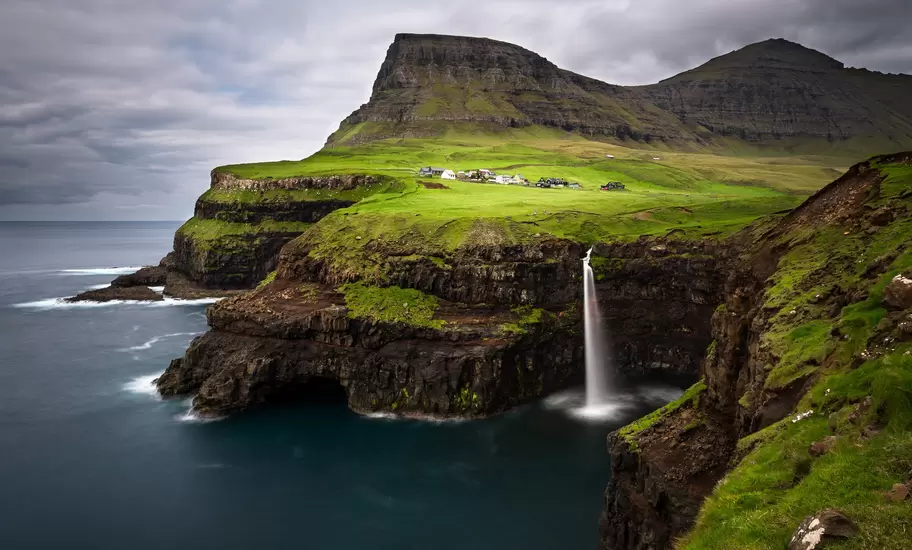 Gjogv Eysturoy Faroe Islands