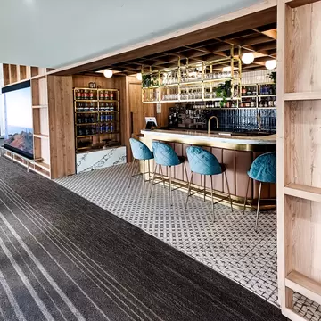 Tasting room at the King Island Distillery Bass Strait in Tasmania, Australia. 