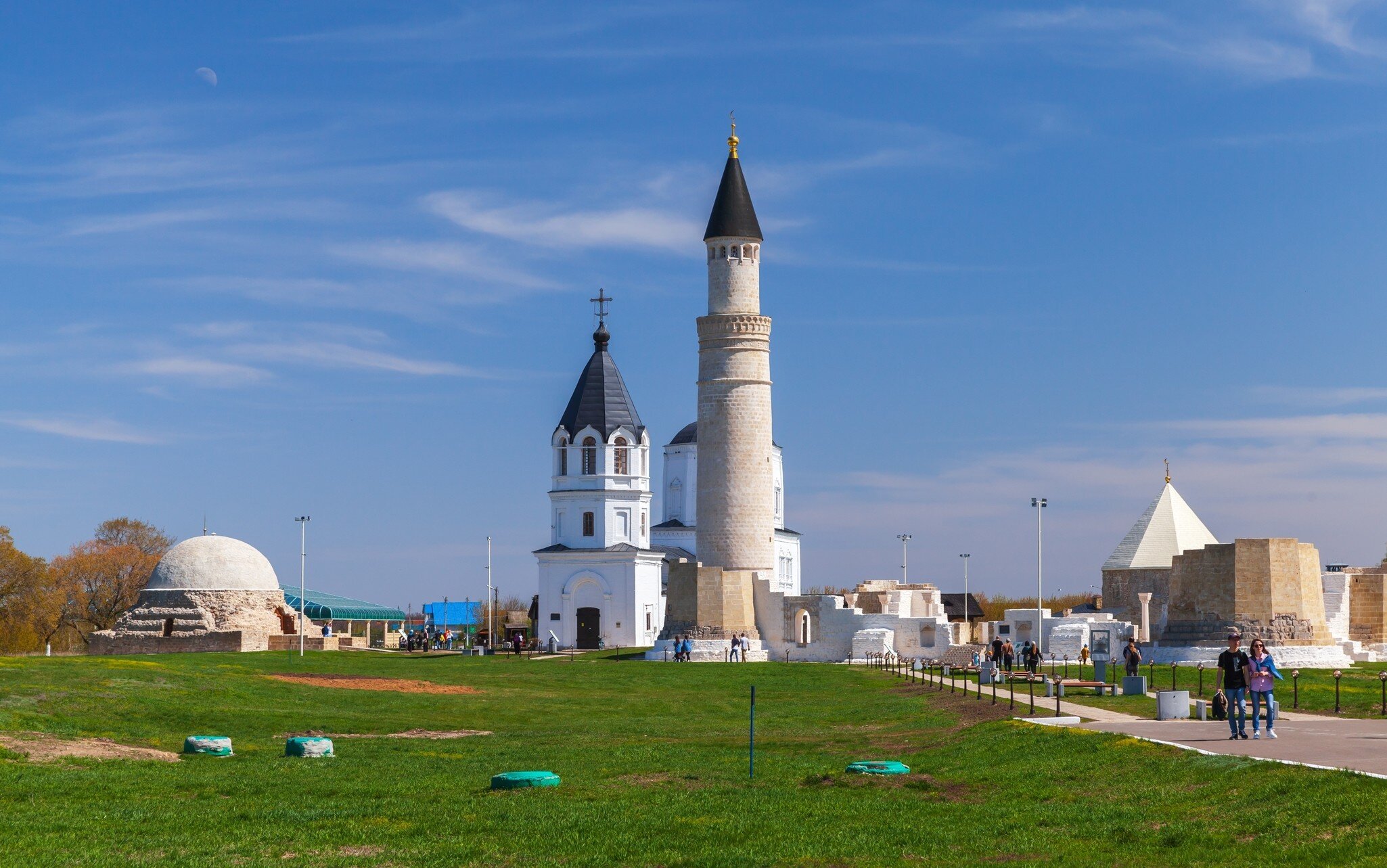 Bolgar, Russia - May 9, 2022: Landscape of the Bolgar State Historical and Architectural Museum-Reserve. Spassky District, Republic of Tatarstan; Shutterstock ID 2157898947;