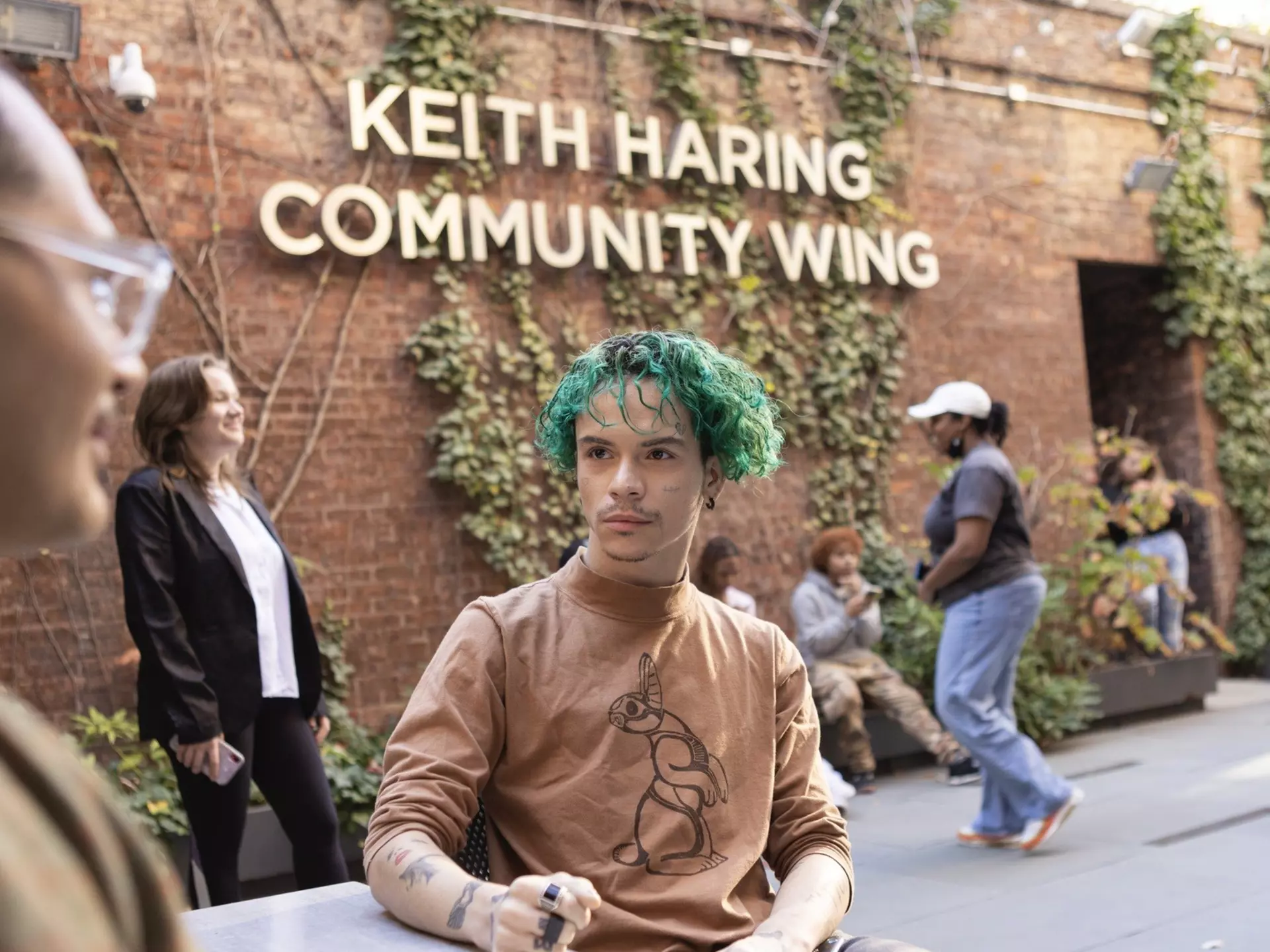 Outside the Keith Haring Community Wing of The Center in New York. The Center was the birthplace of several influential national LGBTIQ+ groups. Tamara Fleming Photography/courtesy of The Center