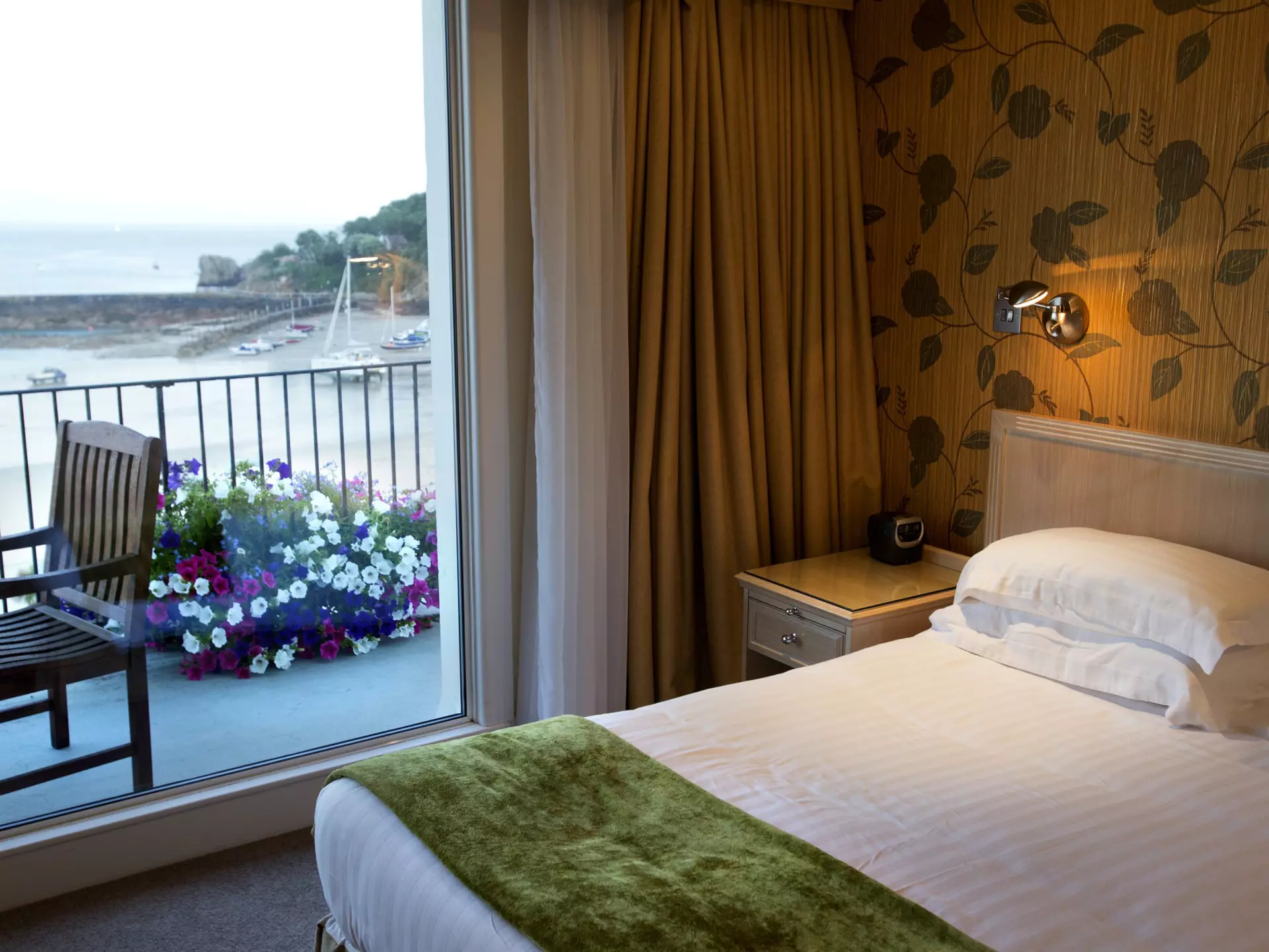 Room with a view at St Brelade’s Bay Hotel.
Issue 53, Lonely Planet Traveller Magazine, Channel Islands, Islands of mystery